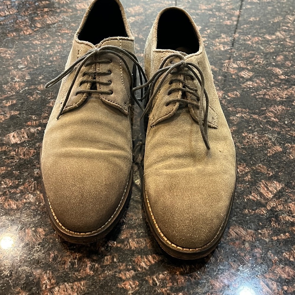Hugo Boss Orange Suede Lace Ups